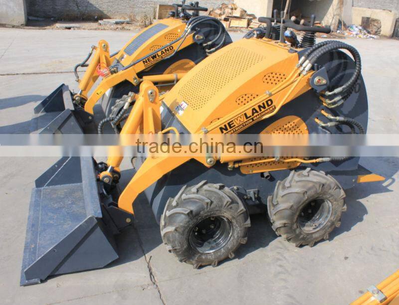 HCN brand W720/W720T mini skid steer wheel loader with B&S engine and 23hp