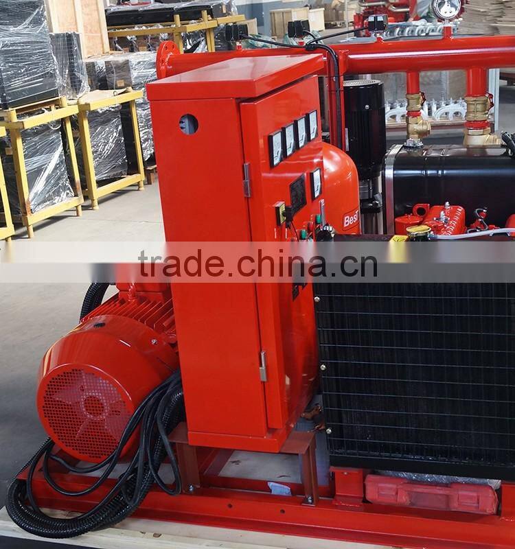 DIESEL ENGINE PUMP SET FOR FIRE FIGHTING