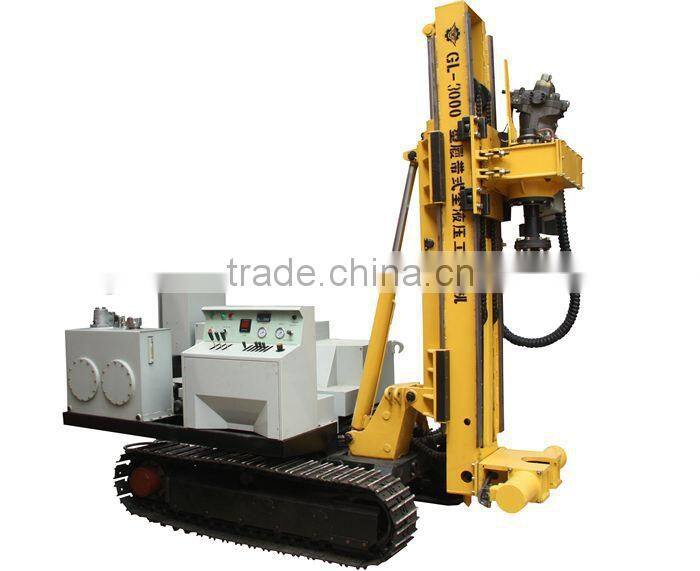 XDL-1800/1200 track type full hydraulic core soil testing drilling rig