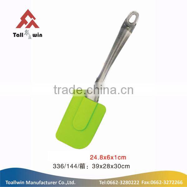Heat resistant silicone kitchen utensils,baking spatulas