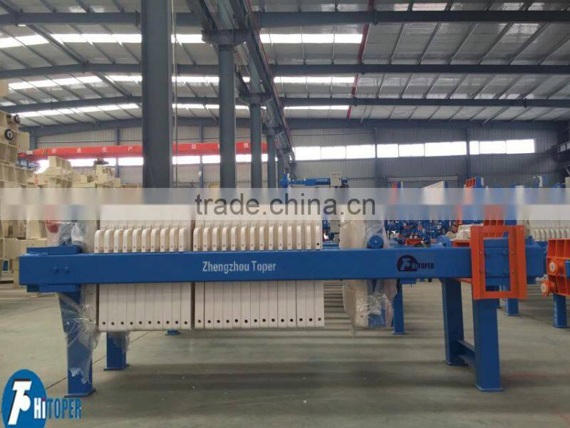 China Supplier Toper Chamber Filter Press Filter Hot Sale