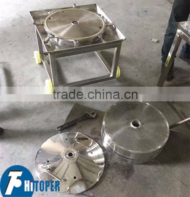 High quality stack separator centrifuge ,laminated plate-frame filter for sale