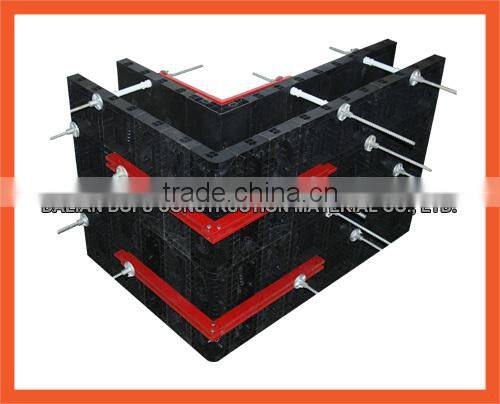 reusable plastic concrete formwork