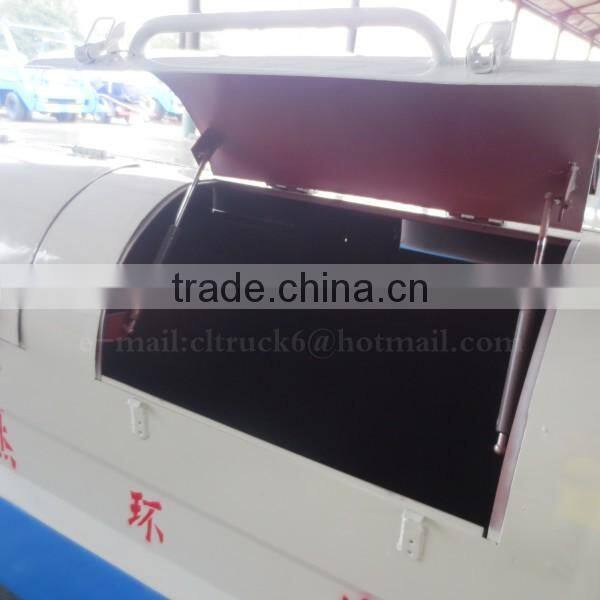 Carbon steel Trapezoid Trash bucket 16 m3 for Hook arm garbage truck