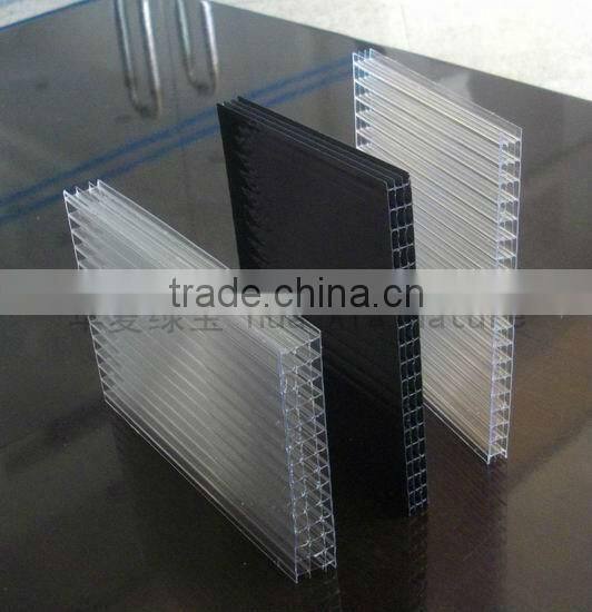 multi-wall hollow sheet&transparent polycarbonate hollow sheet