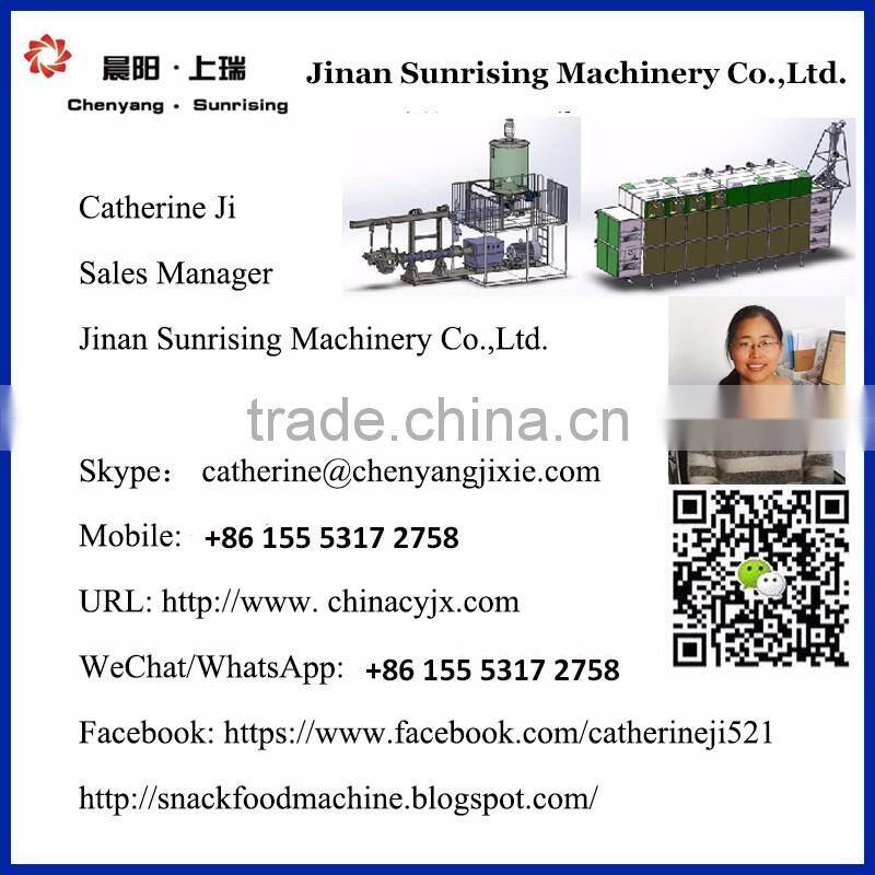 CY 80-120kg/h automatic pasta macaroni processing line