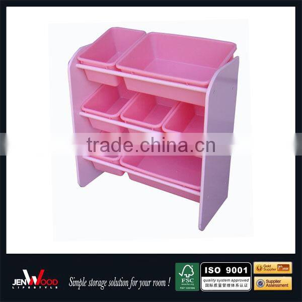 girl pink MDF storage boxes