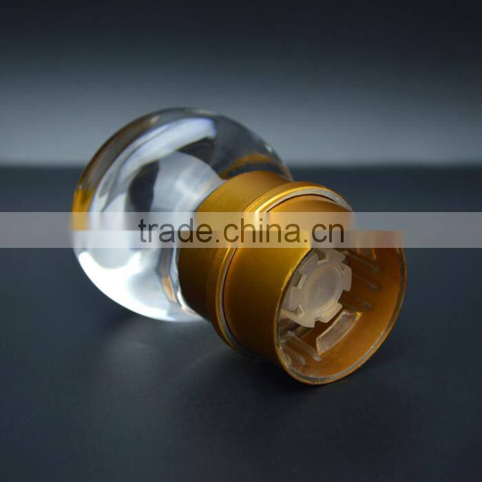 Crystal top aluminum bottle cap custom design wine bottle cap