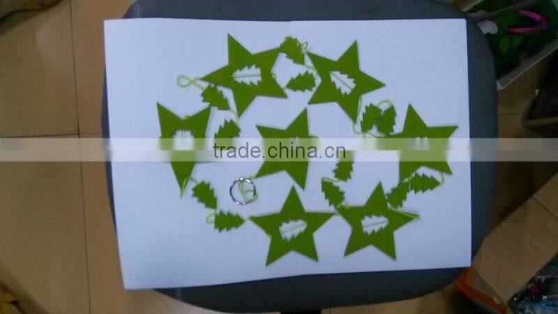 15020310 felt Christmas garland