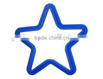 Heart & star shape 100% food grade Silicone Egg Fired Mold