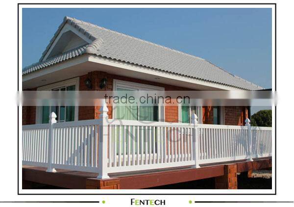 plastic pvc balcony railing
