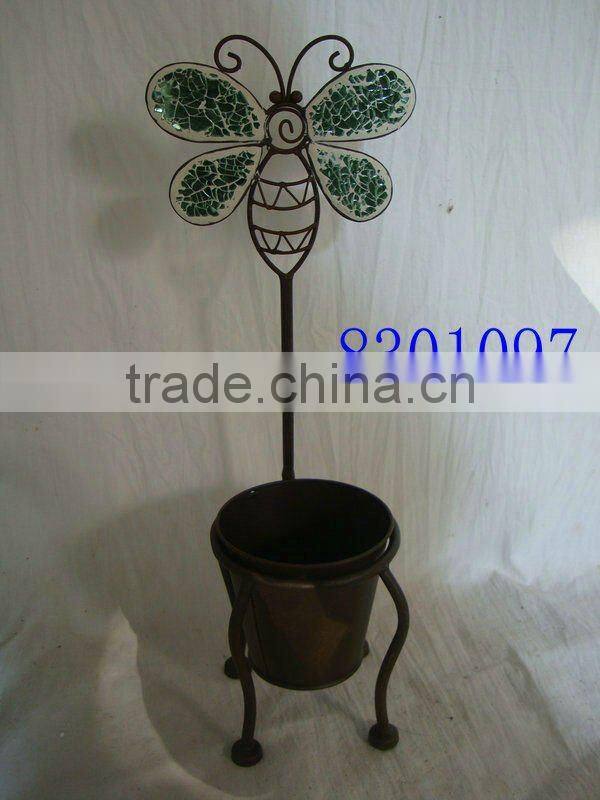 Plant Holder With Insect