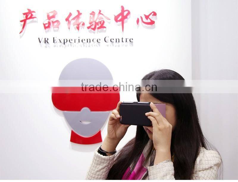 2016 best selling Smartphone case Virtual Reality VR box 3d video glasses
