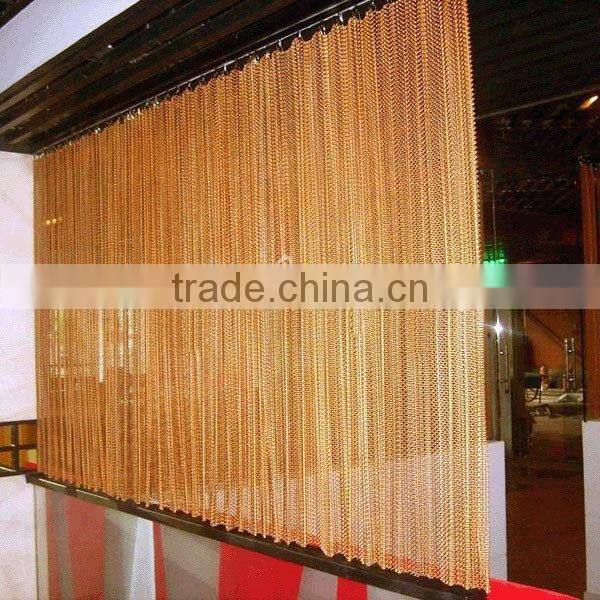 2016 Customized Modern Metal Wire Mesh Salon Room Dividers