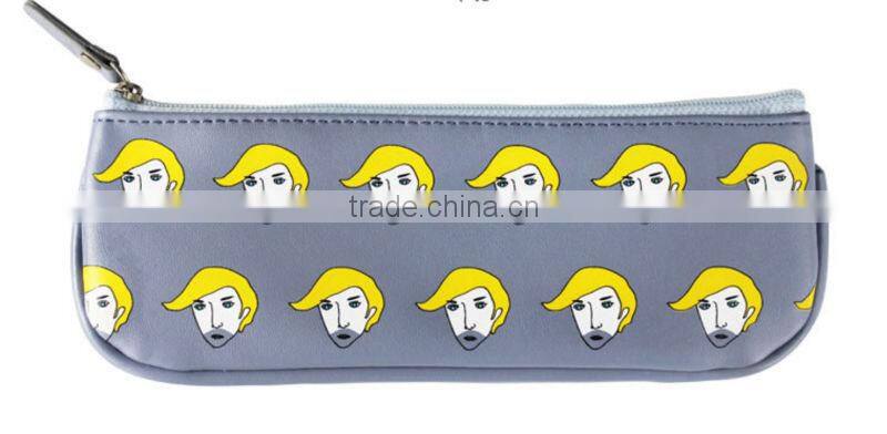 Novelty Candy Color PU Pencil Bag