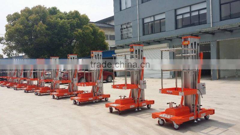 Aerial Working Table Aluminum Alloy 19.7M four Mast Portable Vertical Hydraulic Platform Lift