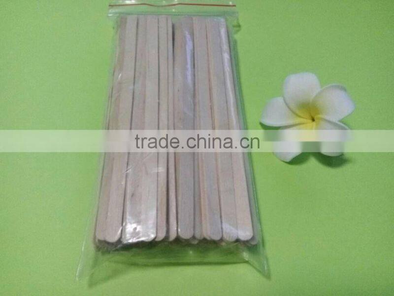 Hot sell wooden coffee stirrer 140*6*1.3mm