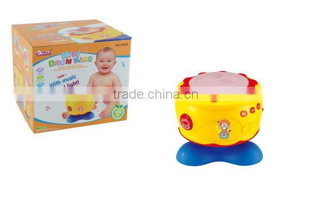 Toys musical instrument kids electronic drum set toy in color box