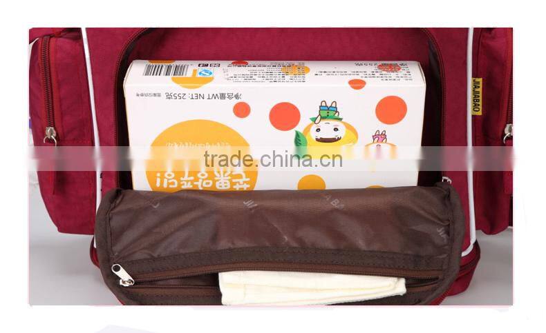 600D polyester best diaper organizer bag