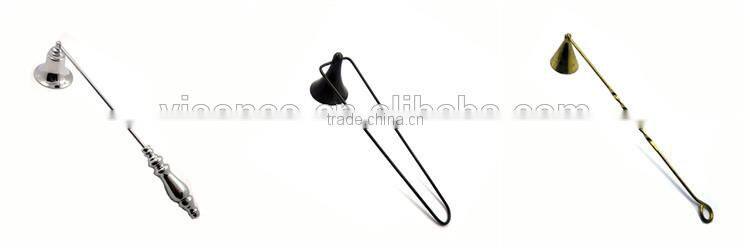 High quality stainless steel wick trimmer candle scissors /snuffer/dipper professional production C013