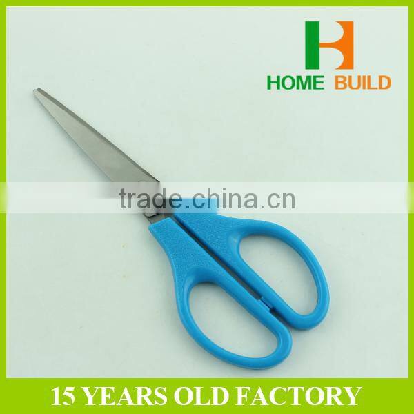 Factory price HB-S6004 Office Scissors Plastic handle stationery scissors for kids