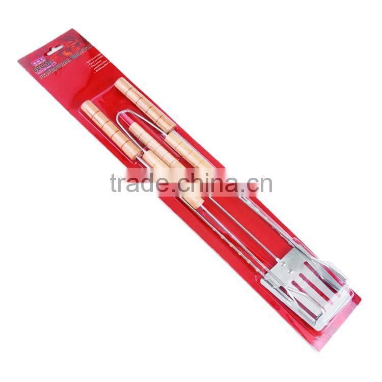 outdoor 3pcs best selling mini barbecue accessories set