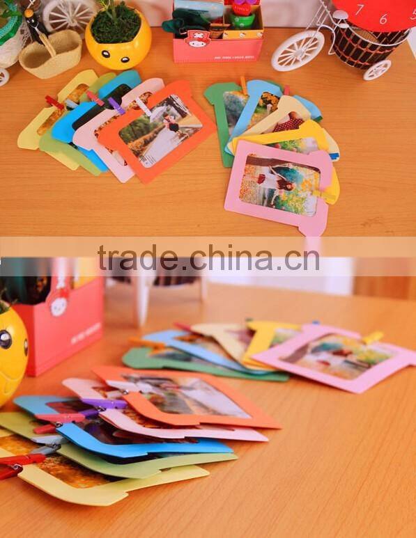 DIY Hanging Paper Photo Frame Picture Album Happy Birthday Wishes For Girlfriend