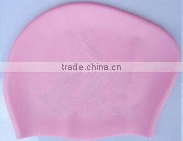 Adult long hair swimming cap silicone wholesale women swimming hat