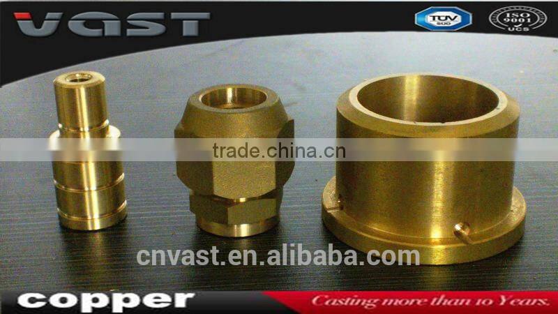 copper fittings for machine castings