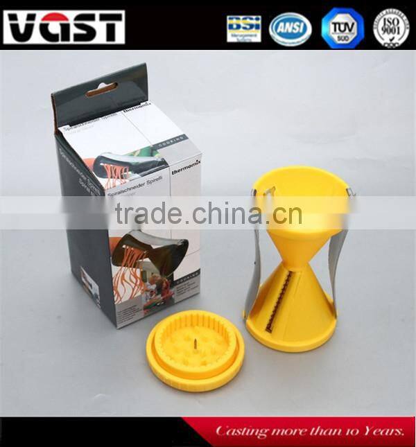 stainless steel spiral vegetable slicer/vegetable spiral slicer