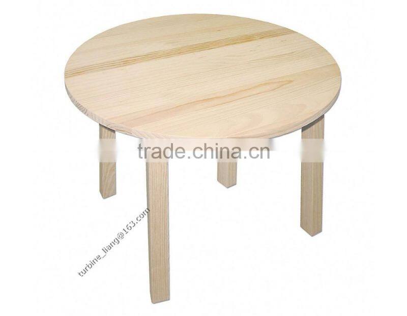 round wooden table
