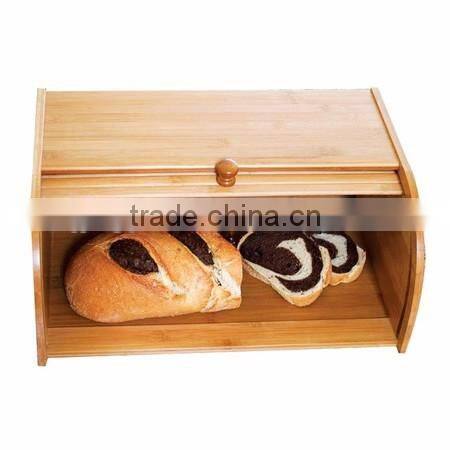 Eco-friendly Safe Bamboo Bread Storage Box