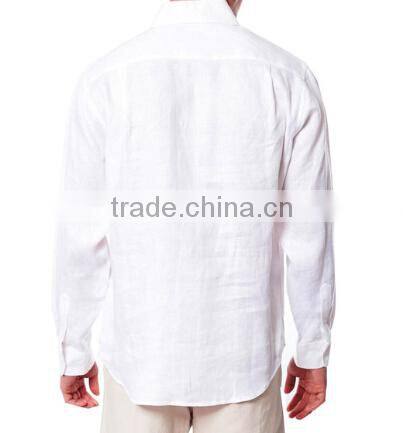Men's Custom Long Sleeve Linen Shirt