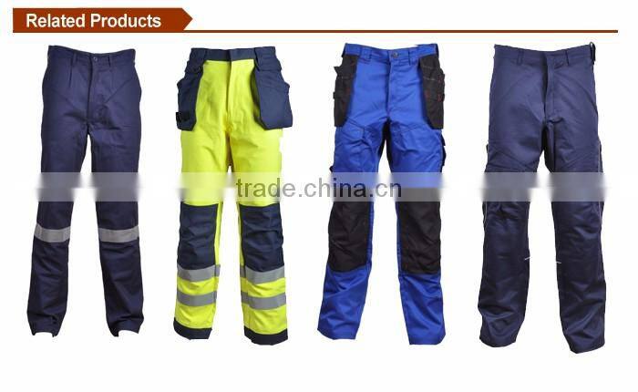 Shinco industrial cotton fr work trousers with knee pads