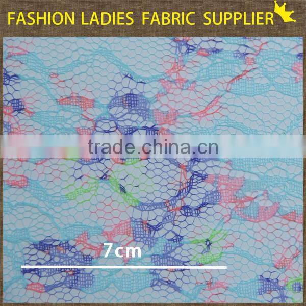 guipure lace fabric burnout lace new craft design garment colorful