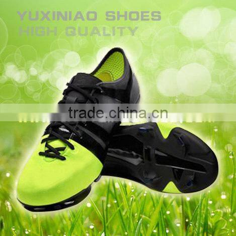 team sport competition football shoes have spike for men and women or children to play soccer ball