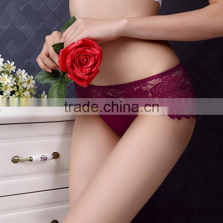 Sexy transparent ladies underwear young girl cotton women panties 2016