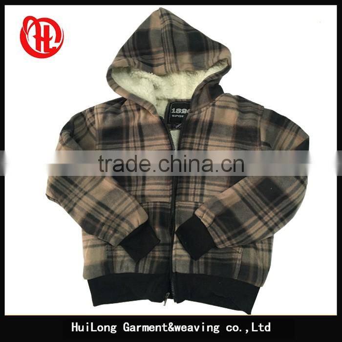long sleeve winter polyester hoodies children sports suit