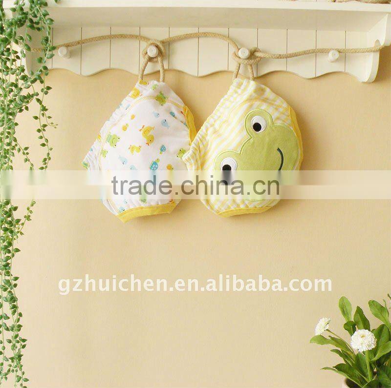 100% cotton baby clothes ,baby training pants set