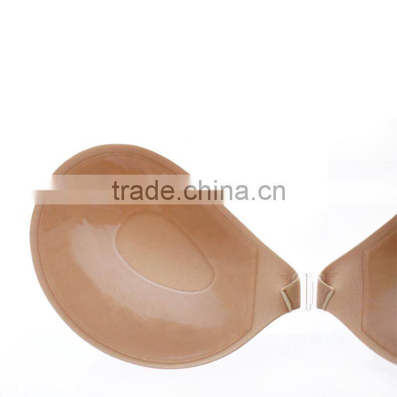 push up invisible silicone bra,polyolefin gel bra