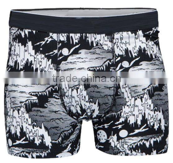 Mens top quality good design fashion boxer shorts trunk