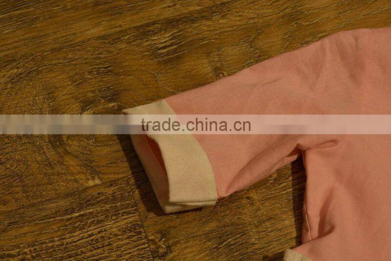 pink&gray girls boutique smocked baby dresses