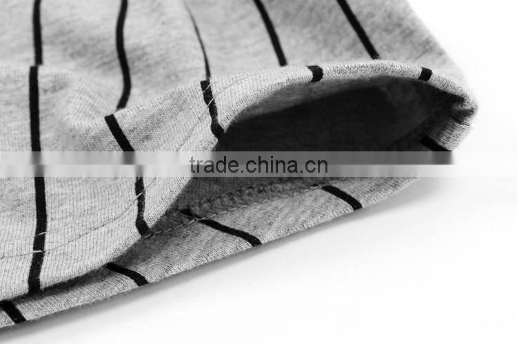 2017 wholesale plain 100% cotton striped baseball jersey shirts