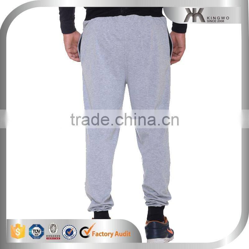 Men Casual Design Jogging Solid Color Plain Design Pants