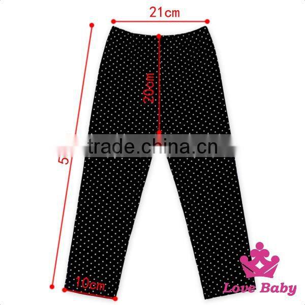 New Hot-sale Children Clothing Set Baby Girl Printing Wave Point Set Baby Girl Boutique Clothing Cosmetic Sets