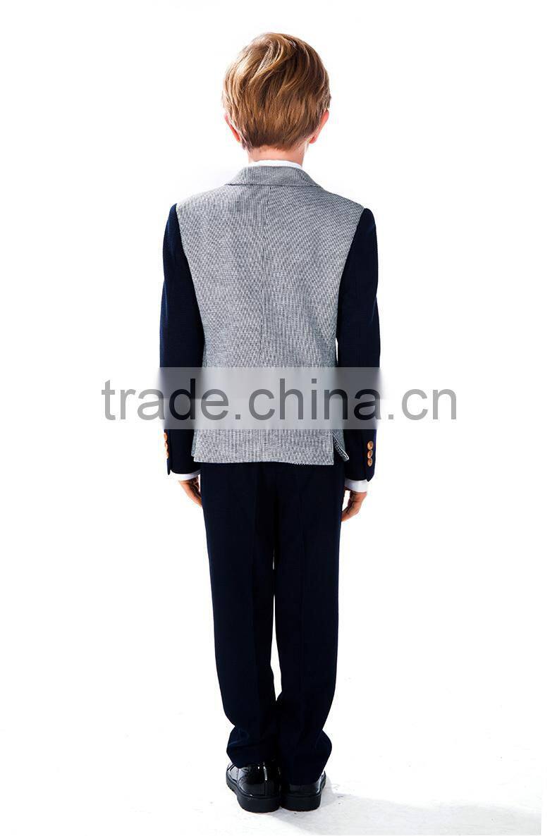 2016 style ELPA cotton gray hot sale Plus size cheap Kids Blazer