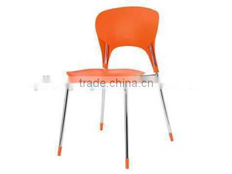 2014 hot sale modern stacking plastic chair,dining chair