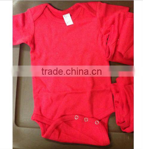 2014 Hot Recommend Adorable 100%cotton petti Rompers wholesale baby girls long sleeves Bodysuit