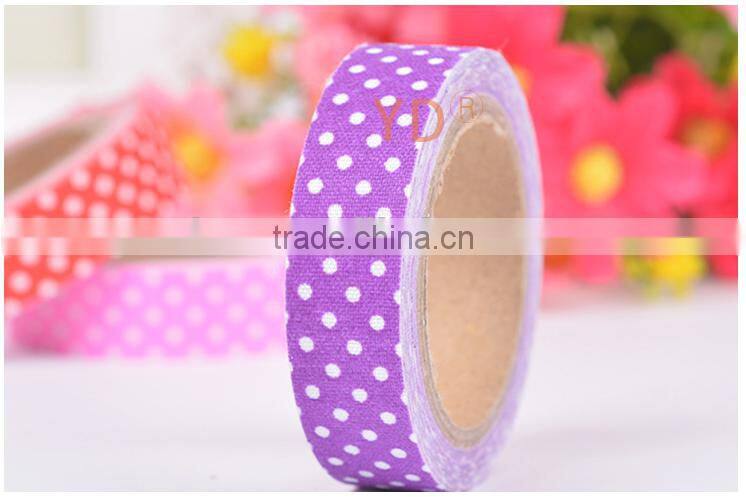 1.5cm*1m pokla dot pattern Washi Deco Tape