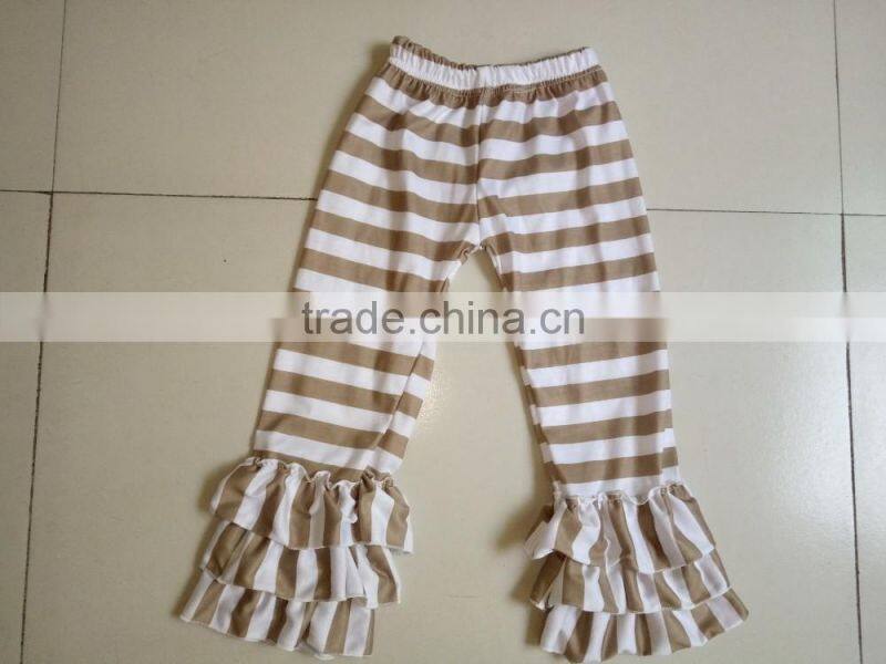 Bulk wholesale kids popular boutique clothing girl's long-sleeve red striped suit
